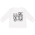 thumbnail image 3 of Inktastic I'm the Awesome Big Sister Girls Long Sleeve Toddler T-Shirt, 3 of 5