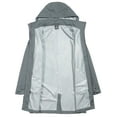 thumbnail image 2 of Little Donkey Andy Men's Waterproof Rain Jacket Outdoor Lightweight Rain Shell Mountain Windbreaker Long Coat for Hiking,Golf,Travel Grey XXXL, 2 of 6