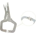 thumbnail image 2 of Handdo 10Pcs C-Pliers 11 Inch Heavy-Duty Locking Pliers Swivel Pads Alloy Steel Heavy Duty C-Type Locking Plier Table and Tool Vise Grip, 2 of 6