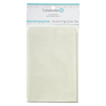 24 Packs: 25 ct. (600 total) Glassine Bags by Celebrate It®