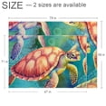 thumbnail image 2 of Turtle Polyester Right-Angle Door Mat - Durable and Stylish Entryway Floor Mat for Home and Office Use, 2 of 6