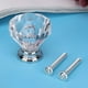 thumbnail image 3 of Pomo de cristal, 1 pomo de cajón con forma de diamante de 32 mm, pomo de cristal, innovación moderna, 3 of 7