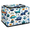 Multicolor 1, variant on CURLYOOT Fancy Unicorn Horse Storage Bin with Zipper Lid, Fabric Storage Basket with Handles, Decorative Foldable Storages Box Clothes Organizer for Closet, Shelf