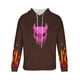 thumbnail image 5 of Sudadera con capucha para hombre, informal, a la moda, con estampado, con cordón, de manga larga, de poliéster, 5 of 5