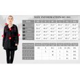 thumbnail image 6 of Smawell Women's Mid Length Hooded Parka Windbreaker Jacket, Casual Drawstring Waist Utility Coat with Multi Pockets, Lightweight Windproof Outdoor Trench Coat for Fall Spring, 6 of 6