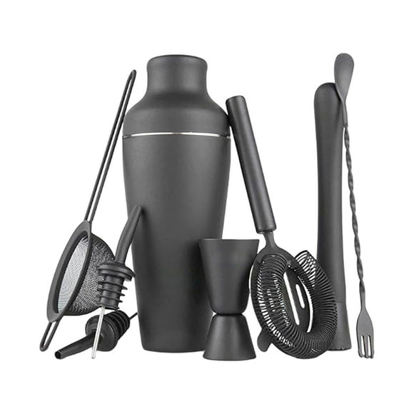 Juego de Coctelera de 8 Unidades Sunnimix Acero Inoxidable 600ml 15/30ml