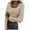 White, variant on Fgnfyis Women's Long Sleeve T-Shirt Soft Casual Loose Fit Pocket Detail Hem Comfortable Basic Top for Everyday Wear Bronze XXXL