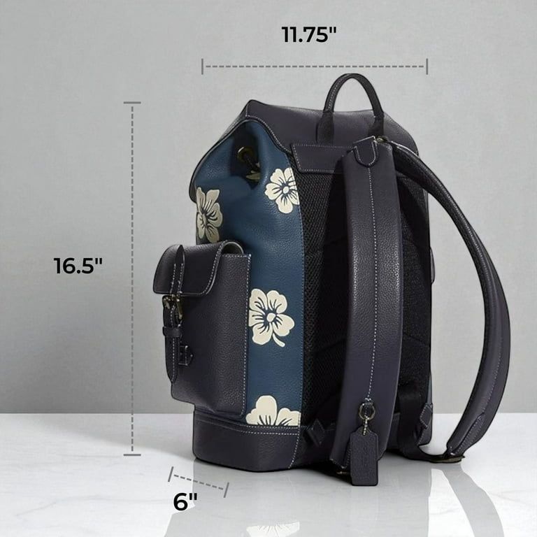 Coach Outlet Hudson Backpack With Aloha Floral Print - Men's Bags - Multi