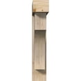 thumbnail image 2 of Ekena Millwork 7 1/2"W x 36"D x 40"H Westlake Block Smooth Bracket w/ Offset Brace, Douglas Fir, 2 of 25
