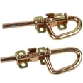 thumbnail image 3 of Pasador de puerta JIAHOO con resorte, cerrojos de barril galvanizados, 2 piezas, 3 of 7