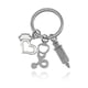 thumbnail image 5 of Llavero de enfermera, regalo para médicos y enfermeras, llavero colgante de metal, 5 of 5