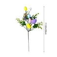 thumbnail image 2 of Lunxisen 3 Pcs Easter Decorations Spring Artificial Floral Stems Decor for Home Vase Filler Table Centerpiece, 2 of 8