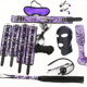 thumbnail image 5 of Sexy Leopard Pattern Leather Plush BDSM Bondage Set with Handcuffs, Whip, Nipple Clip, and Headgear - Adult Sex Game Accessories for Exploring Your Desires, 5 of 5