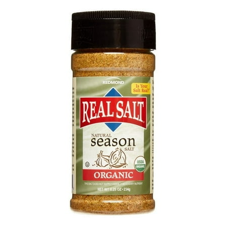 Redmond Trading Organic Season Salt, 8.25 Oz (Pack of 4)