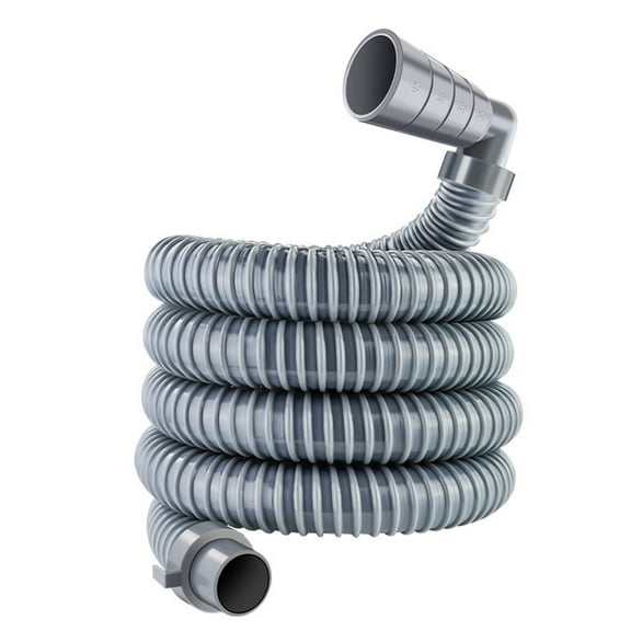Fully automatic washing machine drain pipe extension underwater hose