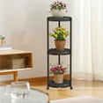 thumbnail image 5 of Kraoden Multi-Layer Plant Stand, Metal Flower Pot Display Rack for Home, Living Room, Garden, Office Decor, Indoor Plant Holder with Strong Load Bearing Capacity, 5 of 6