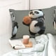 thumbnail image 4 of Fotbe Cartoon Pandas Basketball Funda de Almohada Decorativa Estilo Occidental, Lujo en Algodón, Fundas para Almohadas King, Cojín Estampado para Decoración del Hogar-14"x20", 4 of 6