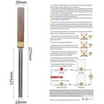 thumbnail image 1 of thinsony Guitar Fret Crowning File Fret File Diamond Coating Dressing Tool Accessory, 1 of 9