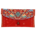 thumbnail image 1 of Miangastore Enveloppe Rouge Forme Rectangulaire Année Lunaire 1Pcs 8.5X4.9X0.4In, 1 of 9