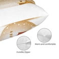 thumbnail image 5 of Kll Christmas Snowman Gift Pillow Covers Envelope Closure,Super Soft And Cozy Fuzzy Fleece Pillow Case Cover 20"X30", 5 of 9