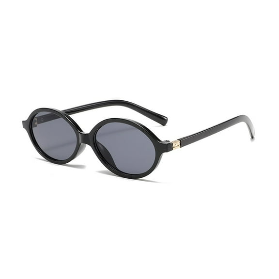 Sexy Small Oval Leopard Sunglasses Women Lovely Ins No Makeup Plain Glasses Frame Men Eyewear Cute Decorative Computer Glasses