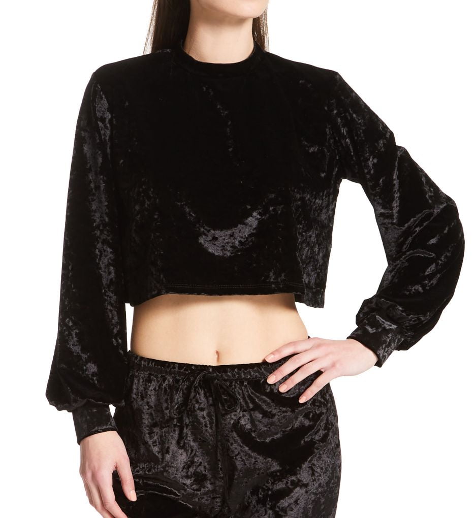 Onzie 3823 Long Sleeve Velvet Crop 