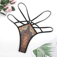 thumbnail image 4 of Authentic Indo Pattern Open Type Women's Panties Crotch Opening G-strings Thongs Lingeries Underwear, 4 of 7