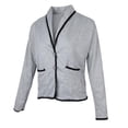 thumbnail image 3 of Chaqueta corta Cárdigan delgado Zulema para Mujer 4XL Gris, 3 of 3