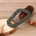 thumbnail image 3 of Outdoor D Shape, Climbing Carabiner Mountaineering Buckle Camping Fast Hang Mini Hook, 3 of 8