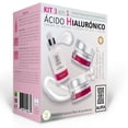 thumbnail image 3 of Kit 3 En 1 AURA Acido Hialuronico Crema Noche Crema Dia Serum Natural skincare, 3 of 5