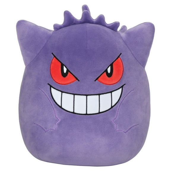 Squishmallows Original Pokemon 10 inch Gengar - Child's Ultra Soft Stuffed Plush Toy
