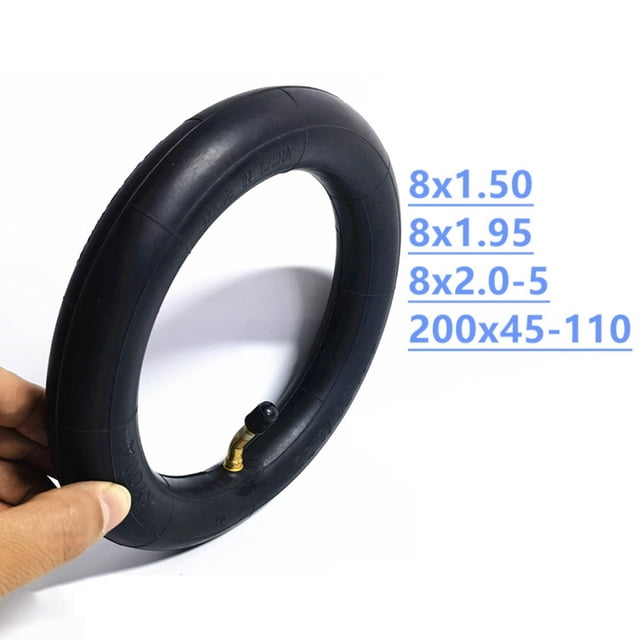Bgsha 8 Inch 8x2.0-5 Inner Tube 200x45-110 Tire For Electric Scooter Baby Trolley