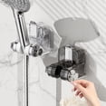 thumbnail image 5 of Wall - Mounted Shower Head Holder - Integrated Suction Cup, Adjustable, for Hand - Held Showerheads, Durable, 5 of 8