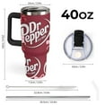 thumbnail image 2 of Dr.Pepper Cute cartoon car mug travel mug with handle and straw 40oz, 2 of 6