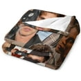 thumbnail image 3 of Handsome #6 Austin Butler Blanket Throw Blankets Ultra Soft Flannel Lightweight Throws for Couch, Bed, All Seasons Use 60""*80""（150 * 200cm）, Style, 3 of 6