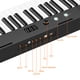 thumbnail image 5 of ChaoLink Teclado piano de 61 teclas, teclado eléctrico semi-pesado portátil con fuente de alimentación, altavoces incorporados, pedal y soporte con banco, 5 of 7