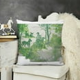 thumbnail image 2 of Spring Pillow Covers,Toile Pillow Cover,French Country Decor,Green Lumbar Pillow,French Country Horse Pillow Cover Green,Lumbar Pillow Cover 12 * 20 in, 2 of 5