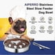 thumbnail image 4 of Stainless Steel Slow Feed Dog Bowl, 2 Cup Metal Pet Food Dish, 4 of 5