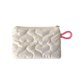 thumbnail image 2 of Cute Quilted Heart Makeup Bag Lightweights Small Cosmetic Pouch Portable Coin Purse Earphone Organizer For Girls Students, 2 of 6