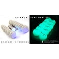 thumbnail image 2 of GlowV2 Night Golf Balls (12-Pack) - Best Hitting Ultra Bright Glow Golf Ball - Compression Core and Urethane Skin, 2 of 4