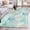 Teal Green, variant on Bathroom Rugs 2x3 Ft, Teal Red Jellyfish Coastal Non Slip Area Rugs for Kitchen Bedroom Entryway, Nautical Beach Coral Starfish Washable Carpet Runner Rug Floor Mats for Bedroom Home Decor