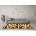 thumbnail image 3 of Ahgly Company Indoor Rectangle Abstract Orange Modern Area Rugs, 5' x 8', 3 of 4