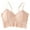 Beige, variant on FhsagQ Bra Women Bras Lace Bralette Women Stretch Lace Bralette Padded Bras Bandeau with Straps Bras for Women Girls Women's Bras Silk Tanga Panties Black One Size