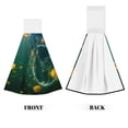 thumbnail image 2 of Kdxio Jelly Fish Hand Towel with Loop Hanging Towel Absorbent Tie Towels for Kitchen Tea Bar Bathroom Decor, 2 of 7