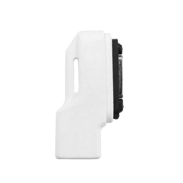 Adaptador magnético de carga compacto para Sony Xperia Z1/Z2/Z3, color blanco, ligero y portátil, protege contra sobrecarga y optimiza la vida útil del dispositivo.