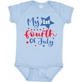 thumbnail image 3 of Inktastic My 1st 4th of July with Stars Boys or Girls Baby Bodysuit, 3 of 5