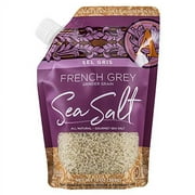 SaltWorks Sel Gris French Grey Sea Salt, Grinder Grain, 13 oz