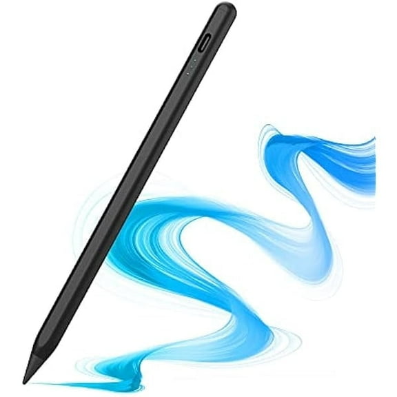 Apple Pencil 2nd Gen Stylus - Digital Pen for iPad Pro 11/12.9, iPad 6-10, iPad mini, iPad Air - Black