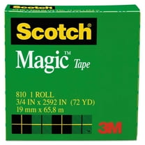 3M #810 Magic Tape, 3/4 in x 72 yds.