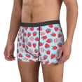 thumbnail image 5 of JUNZAN Strawberries Mens Underwear Boxer Briefs for Men’s - Small, 5 of 5